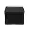 Household Essentials Canvas Storage Boxes with Lids, 2ct.